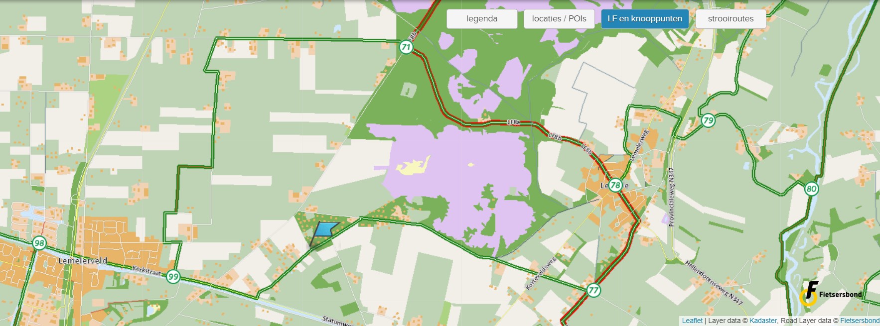 fietskaart